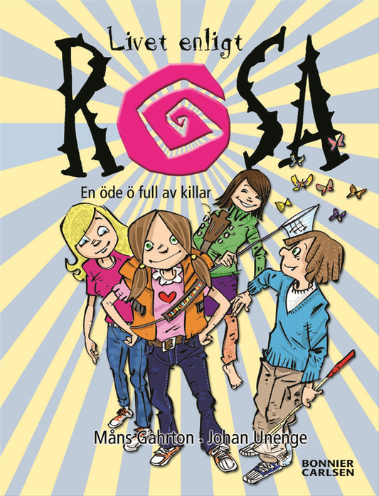 En öde ö full av killar – E-bok