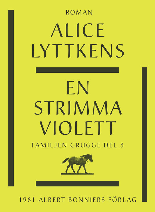 En strimma violett – E-bok
