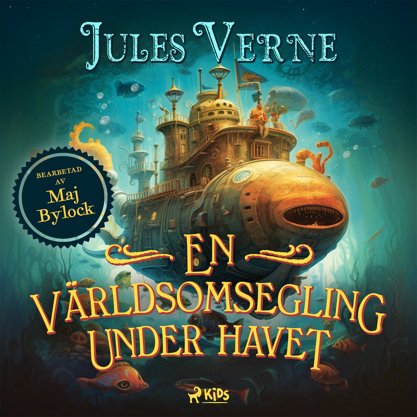 En världsomsegling under havet – Ljudbok