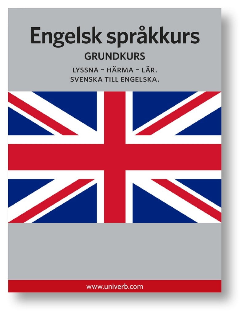 Engelsk språkkurs – Ljudbok