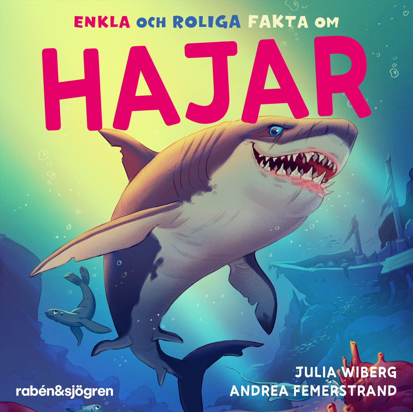 Enkla och roliga fakta om hajar – Ljudbok