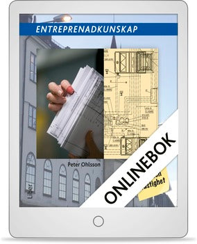 Entreprenadkunskap Onlinebok (12 mån)