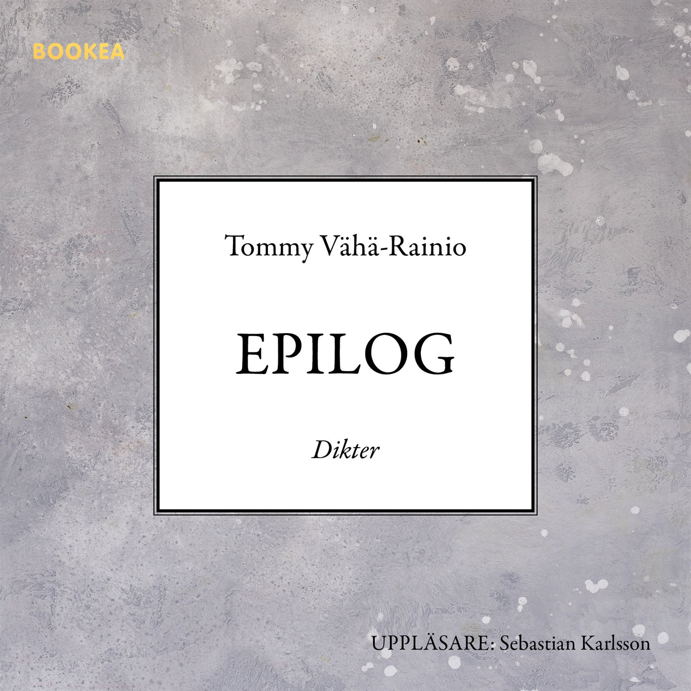 Epilog – Ljudbok