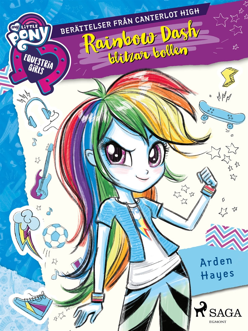 Equestria Girls - Rainbow Dash blitzar bollen – E-bok
