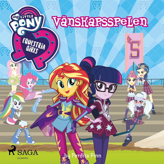 Equestria Girls - Vänskapsspelen – Ljudbok