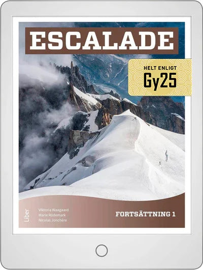 Escalade Fortsättning 1 Lärarhandledning (licens)