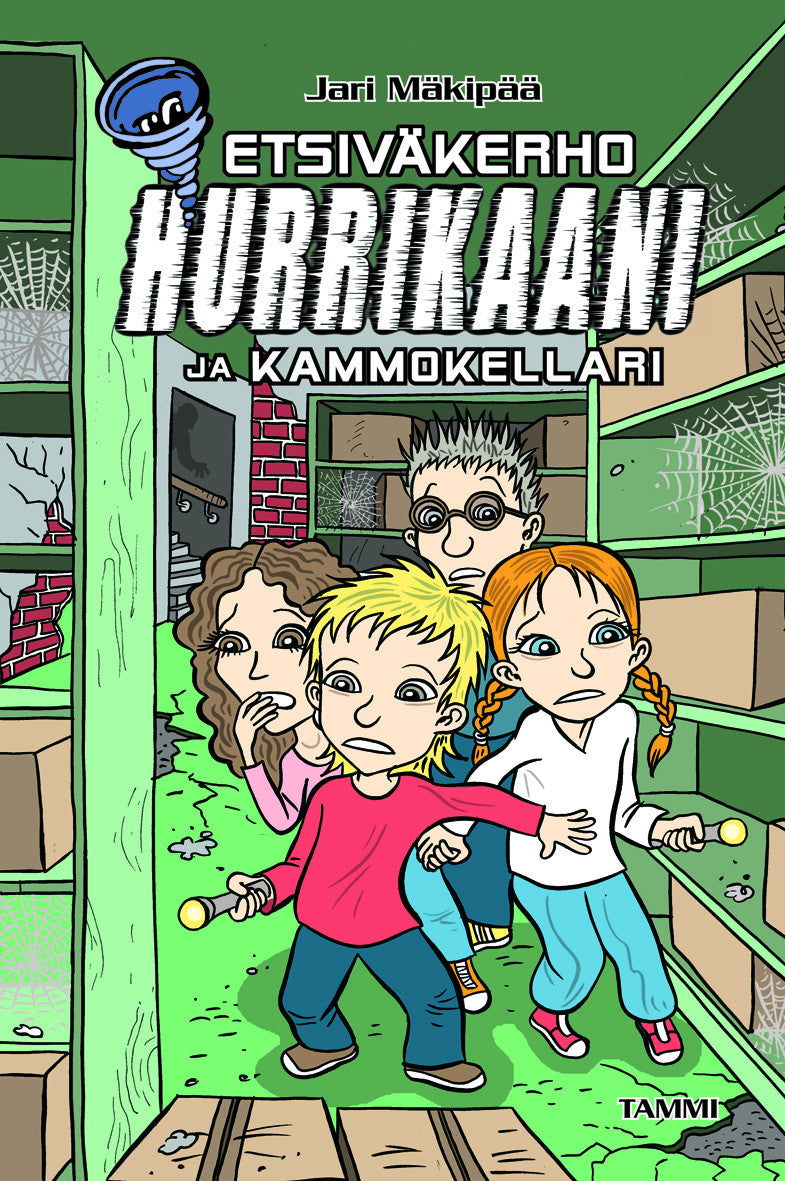 Etsiväkerho Hurrikaani ja kammokellari – E-bok