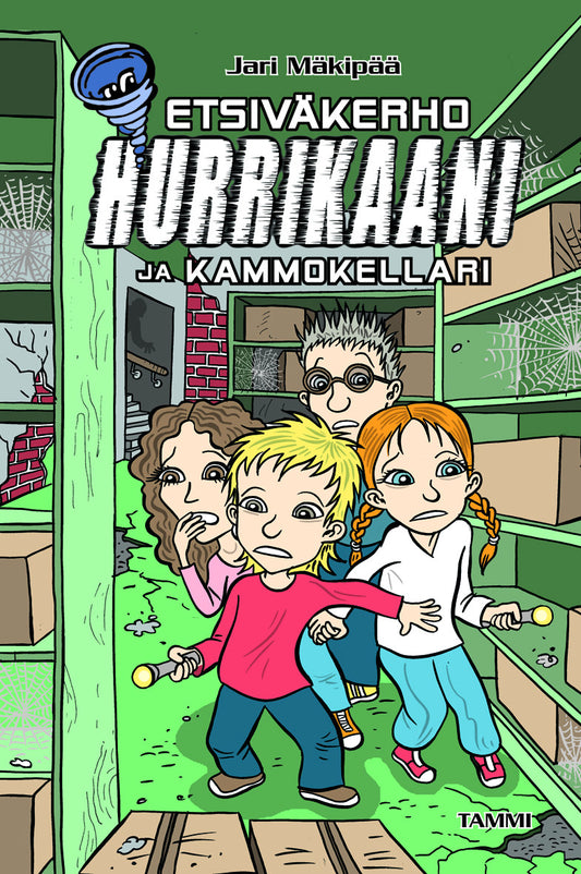 Etsiväkerho Hurrikaani ja kammokellari – E-bok
