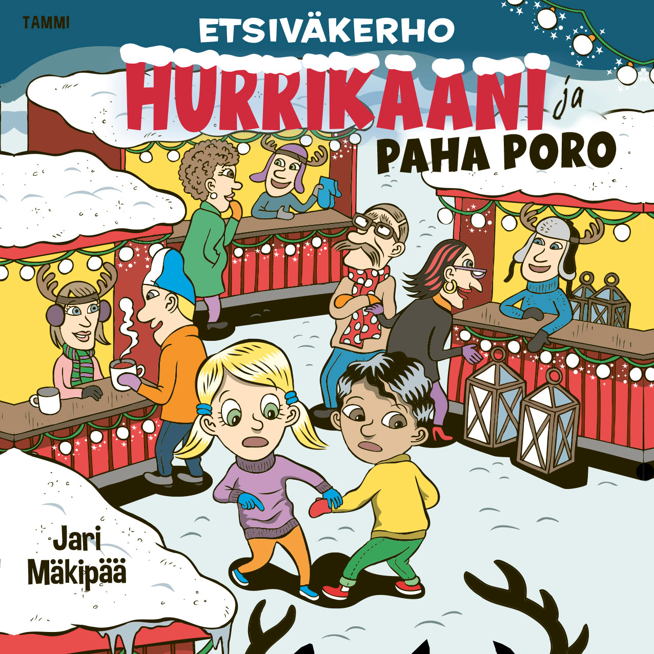 Etsiväkerho Hurrikaani ja paha poro – Ljudbok
