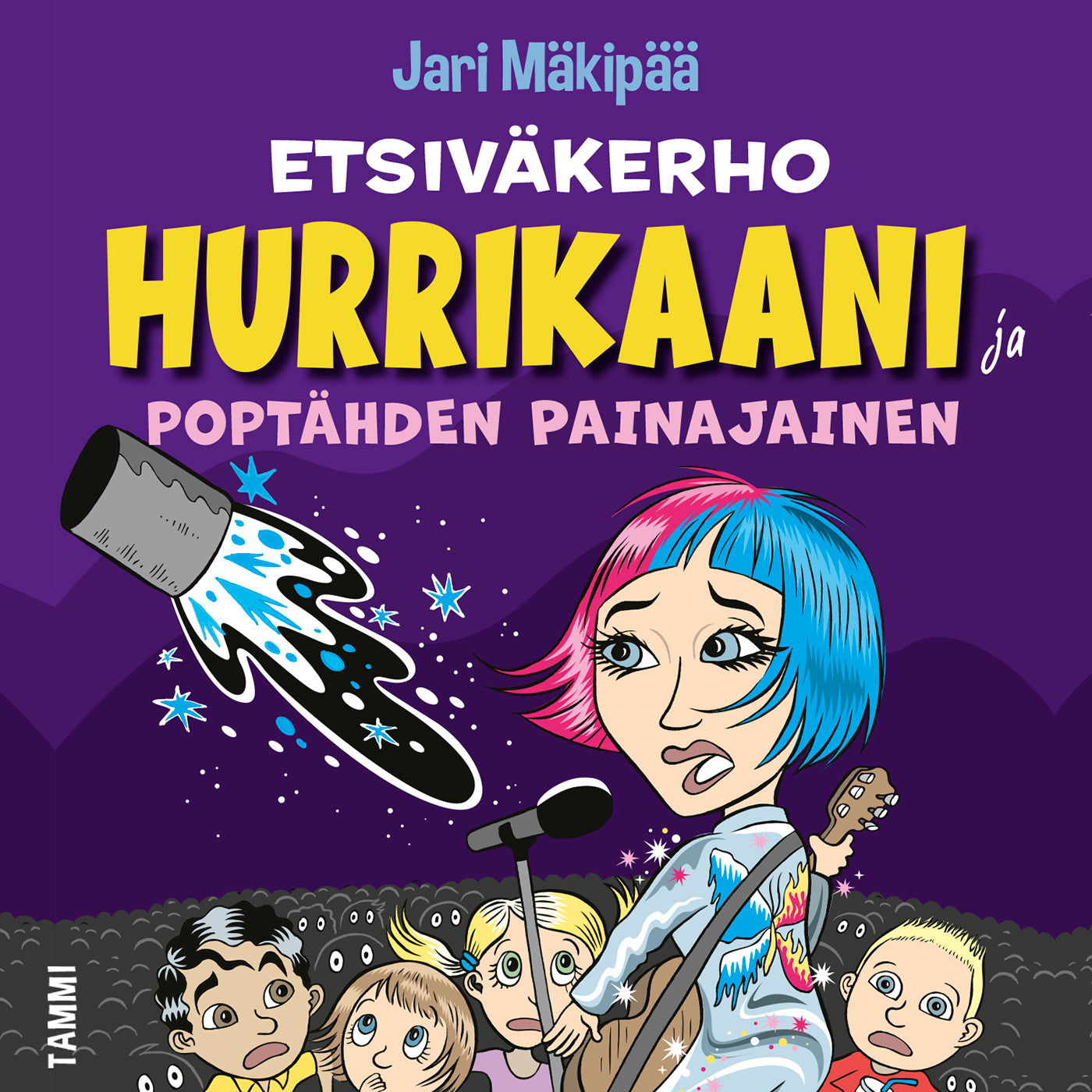 Etsiväkerho Hurrikaani ja poptähden painajainen – Ljudbok