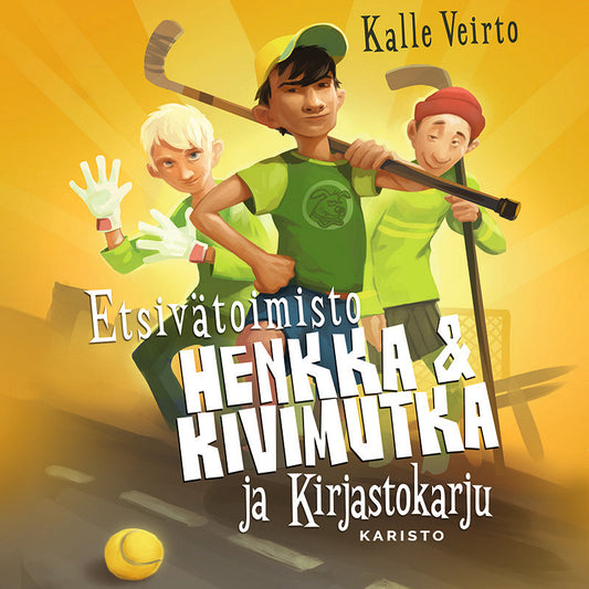 Etsivätoimisto Henkka & Kivimutka ja Kirjastokarju – Ljudbok