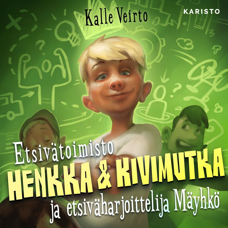 Etsivätoimisto Henkka & Kivimutka ja etsiväharjoittelija Mäyhkö – Ljudbok