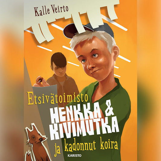 Etsivätoimisto Henkka & Kivimutka ja kadonnut koira – Ljudbok