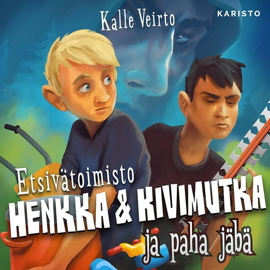 Etsivätoimisto Henkka & Kivimutka ja paha jäbä – Ljudbok