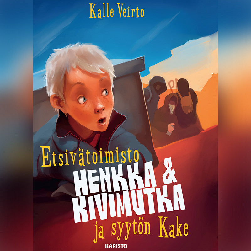 Etsivätoimisto Henkka & Kivimutka ja syytön Kake – Ljudbok