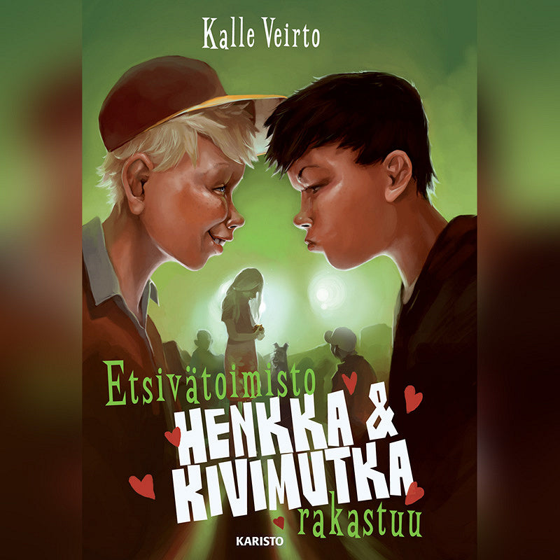 Etsivätoimisto Henkka & Kivimutka rakastuu – Ljudbok