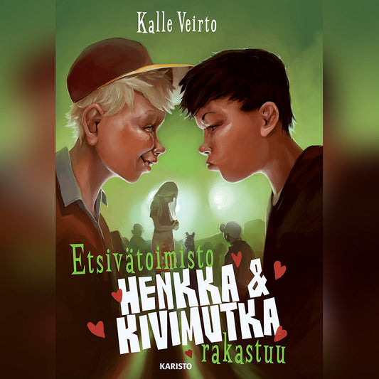 Etsivätoimisto Henkka & Kivimutka rakastuu – Ljudbok