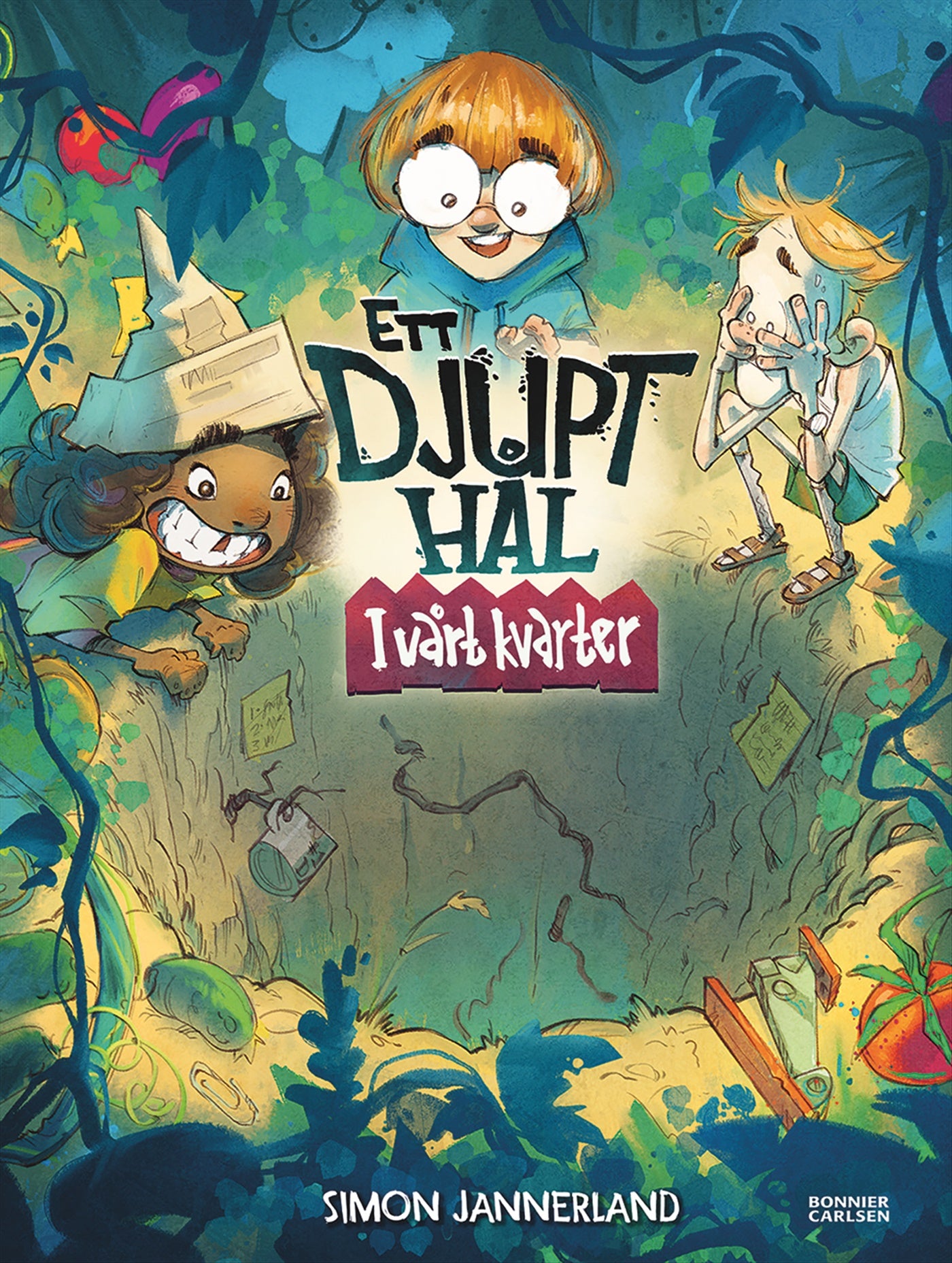 Ett djupt hål - i vårt kvarter – E-bok