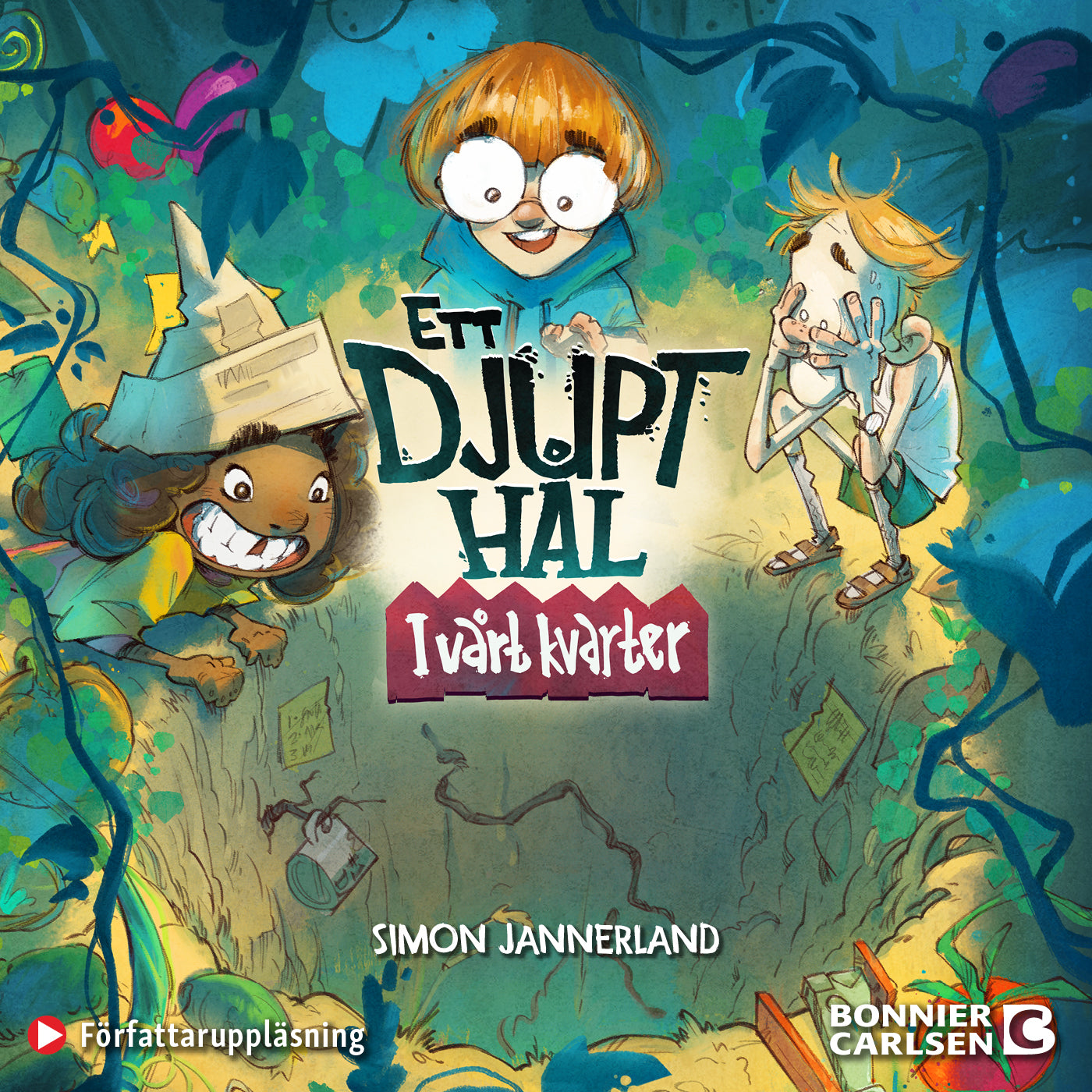 Ett djupt hål - i vårt kvarter – Ljudbok