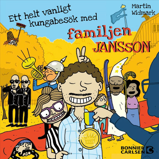 Ett helt vanligt kungabesök med familjen Jansson – Ljudbok