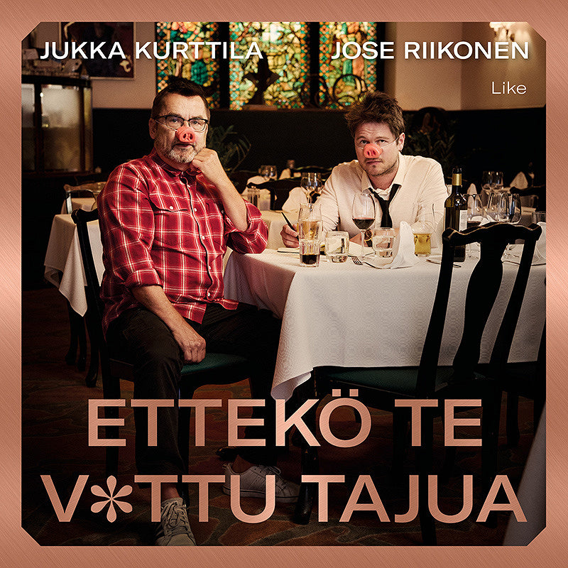 Ettekö te v*ttu tajua – Ljudbok