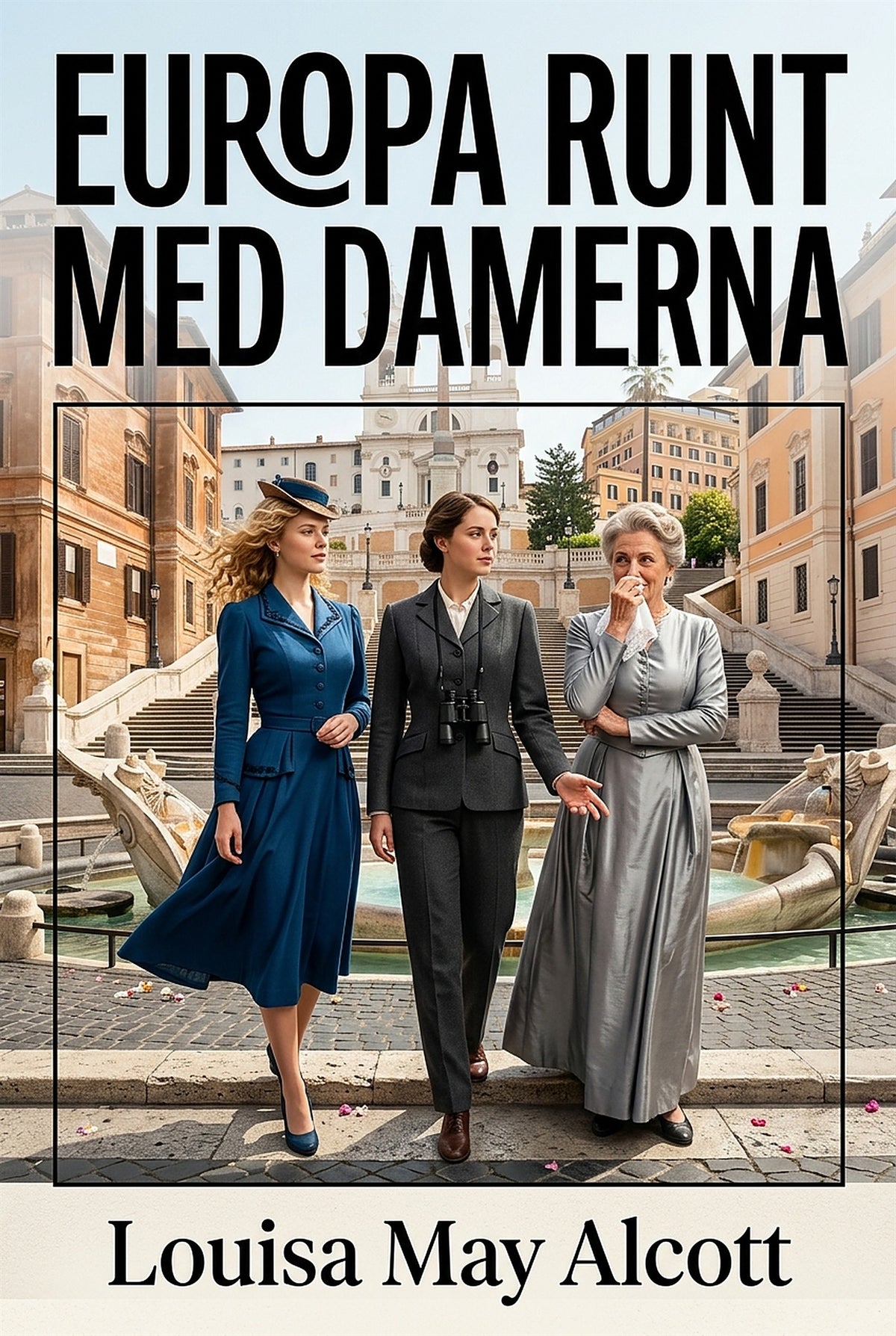 Europa runt med damerna – E-bok