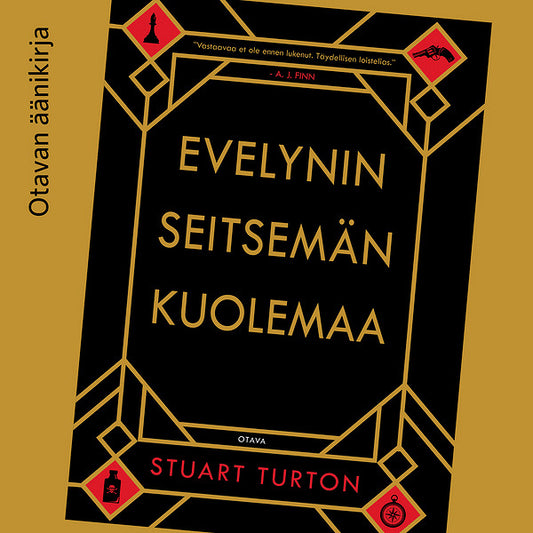 Evelynin seitsemän kuolemaa – Ljudbok