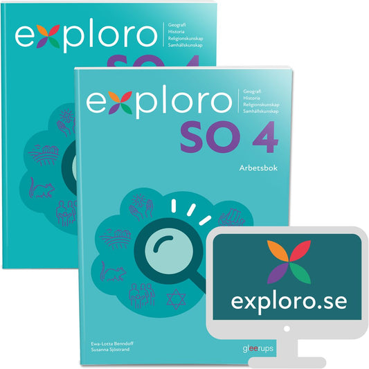 Exploro SO åk 4, elevpaket, inkl exploro.se, elevlic, 12 mån