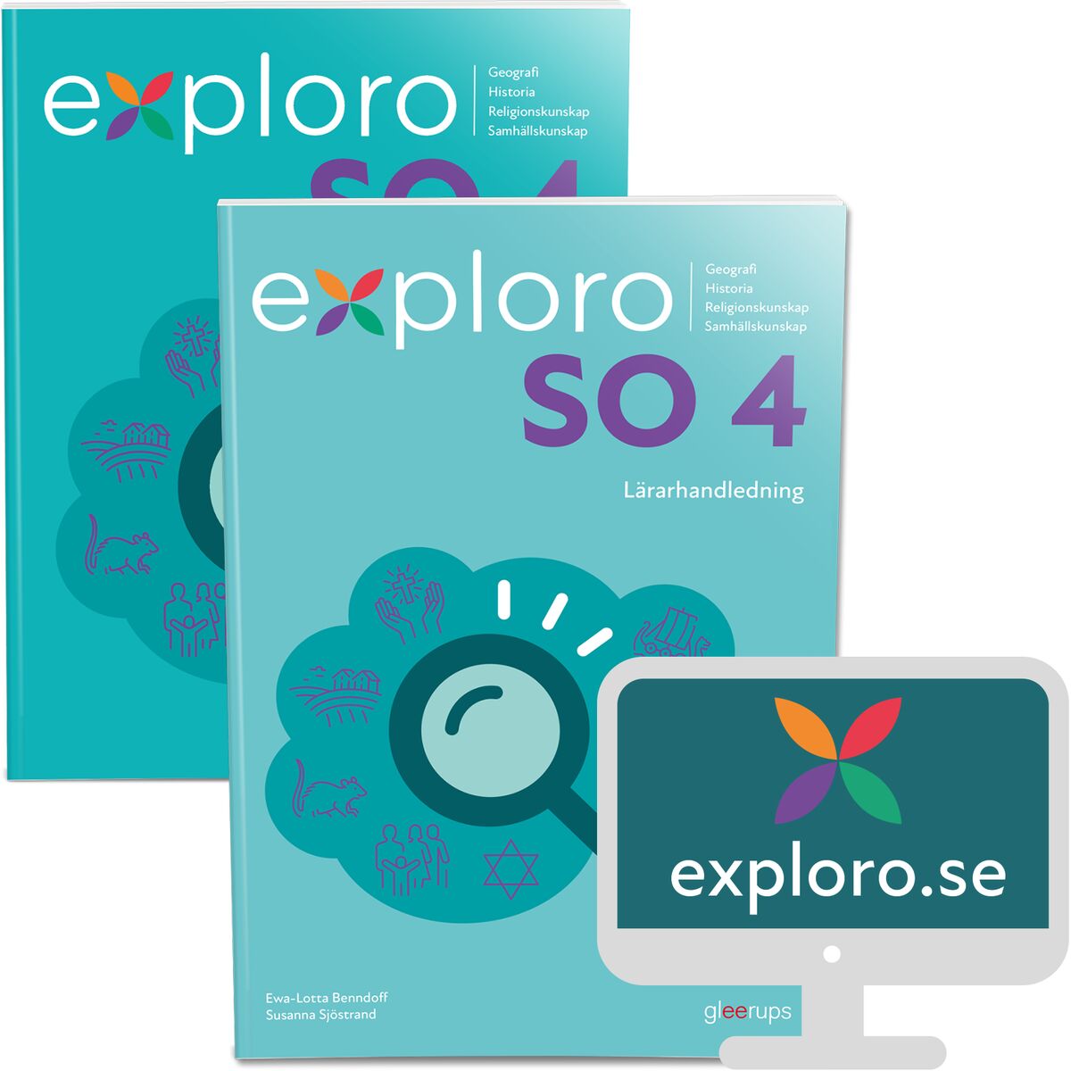 Exploro SO åk 4, lärarpaket, inkl exploro.se, lärarlic, 12 m (OBS! Endast för lärare)