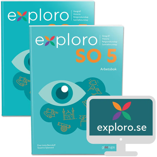 Exploro SO åk 5, elevpaket, inkl exploro.se, elevlic, 12 mån