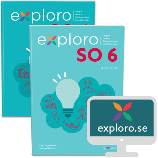 Exploro SO åk 6, elevpaket, inkl exploro.se, elevlic, 12 mån