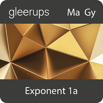 Exponent 1a, digitalt läromedel, elev, 12 mån