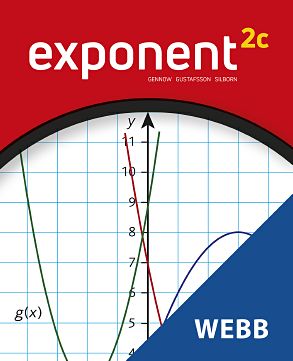 Exponent 2c, digitalt lärarmaterial, 12 mån (OBS! Endast för lärare)