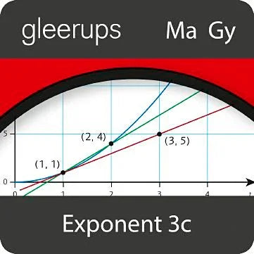 Exponent 3c, digitalt läromedel, lärare, 12 mån (OBS! Endast för lärare)