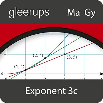 Exponent 3c, digitalt läromedel, lärare, 12 mån (OBS! Endast för lärare)