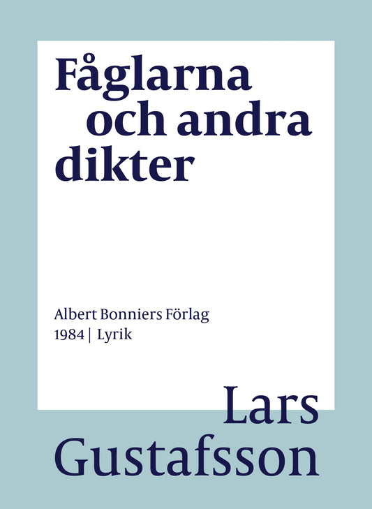 Fåglarna och andra dikter – E-bok