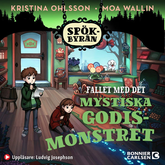 Fallet med det mystiska godismonstret – Ljudbok