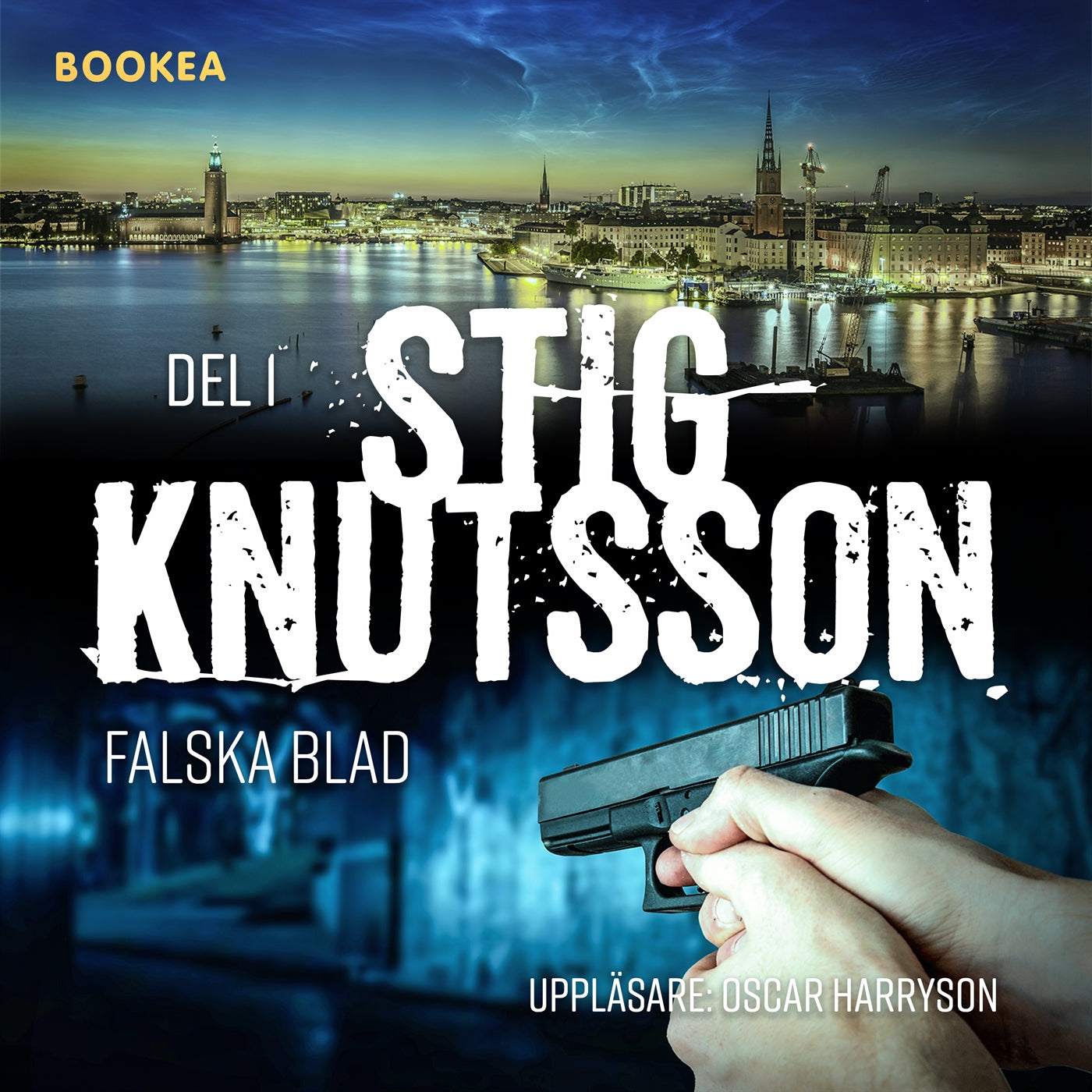 Falska blad : en roman om ett brott – Ljudbok