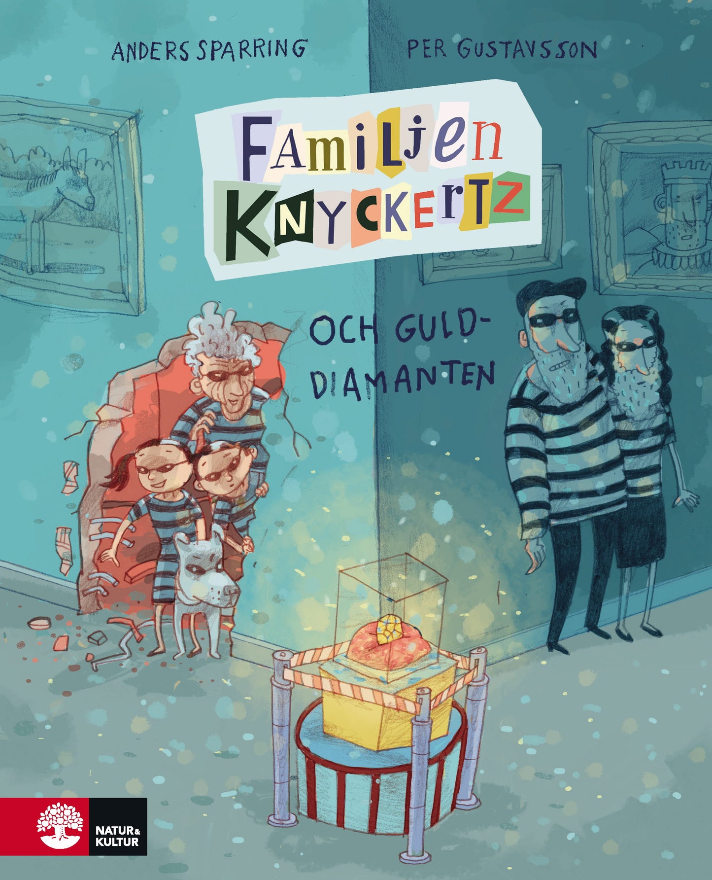 Familjen Knyckertz och gulddiamanten – E-bok