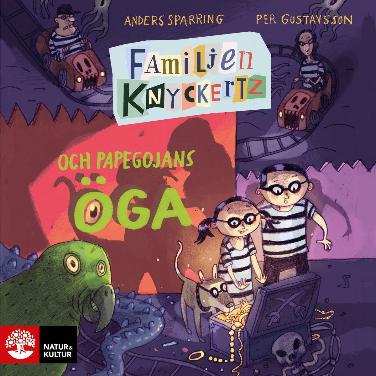 Familjen Knyckertz och papegojans öga – Ljudbok