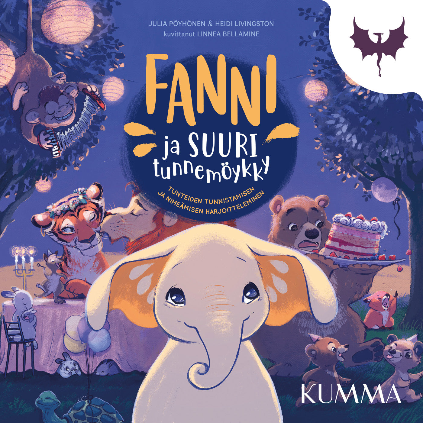 Fanni ja suuri tunnemöykky -kuvaäänikirja – E-bok