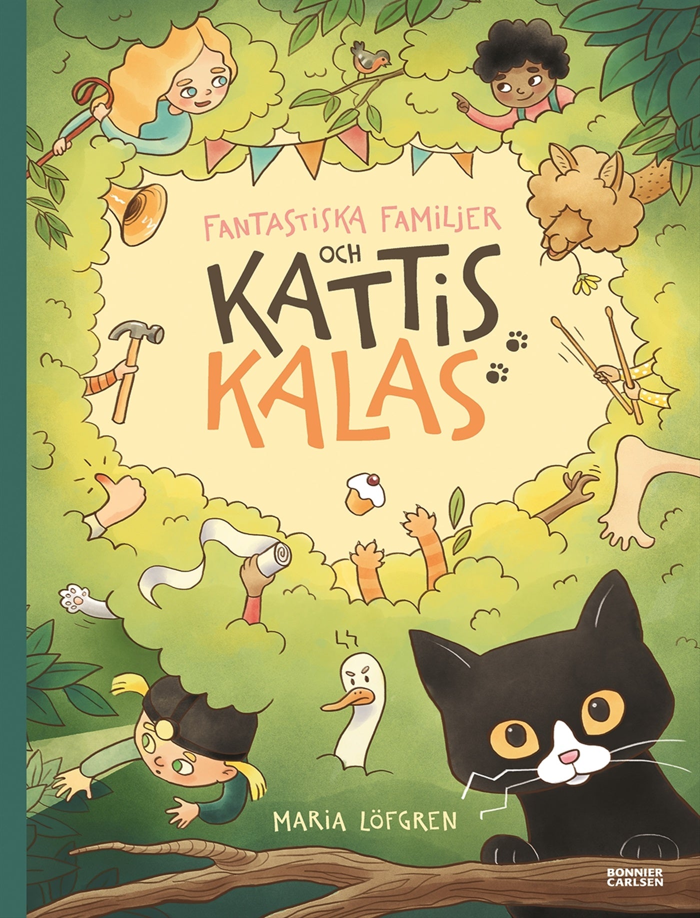 Fantastiska familjer och Kattis kalas – E-bok