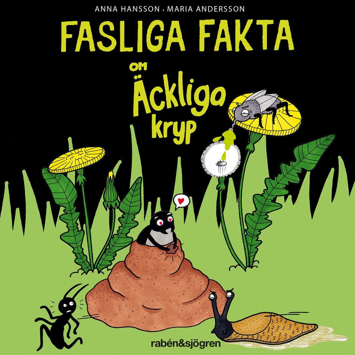 Fasliga fakta om äckliga kryp – Ljudbok