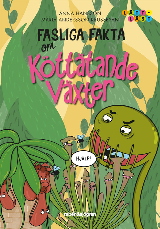 Fasliga fakta om köttätande växter – E-bok