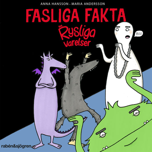 Fasliga fakta om rysliga varelser – Ljudbok