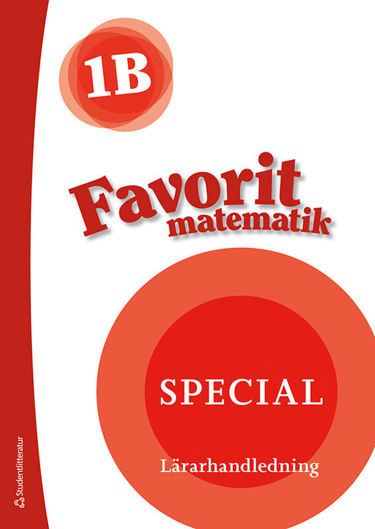 Favorit matematik 1B Special - Digital lärarlicens 12 mån