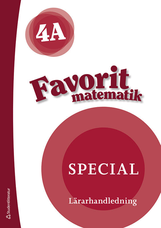 Favorit matematik 4A Special - Digital lärarlicens 12 mån