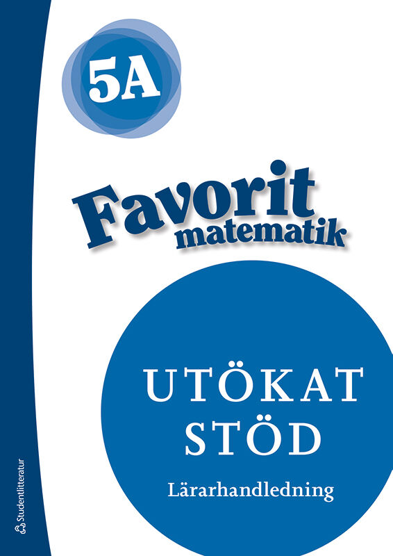 Favorit matematik 5A Utökat stöd - Digital lärarlicens 12 mån