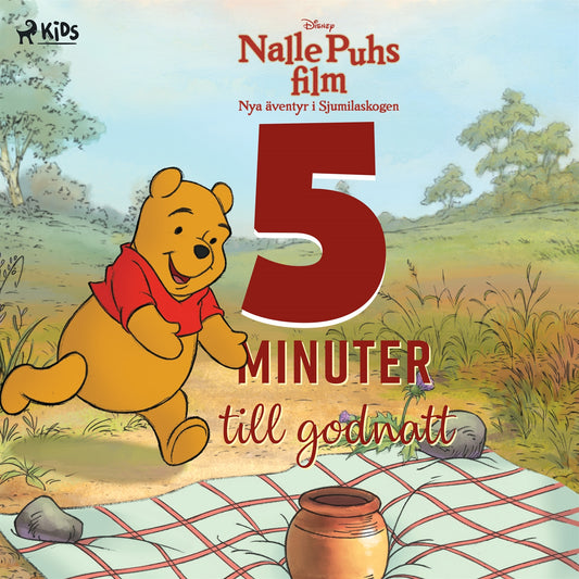 Fem minuter till godnatt – Nalle Puh – Ljudbok