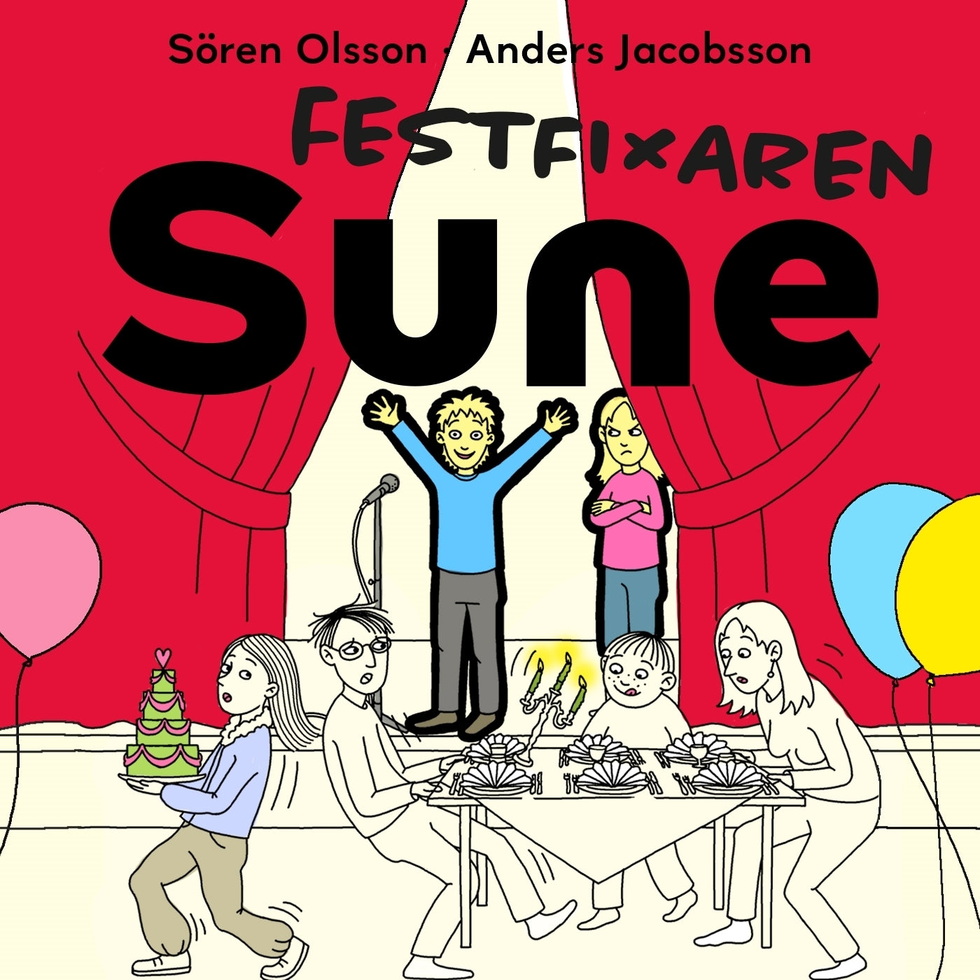 Festfixaren Sune – Ljudbok